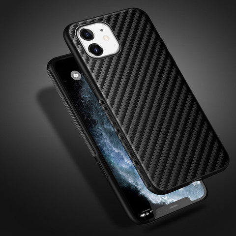 Coque arrière pour Samsung S20 Ultra S10 Lite S9 S8 Plus S10E fibre de carbone étui Ultra mince pour Galaxy Note 20 10 ► Photo 1/6