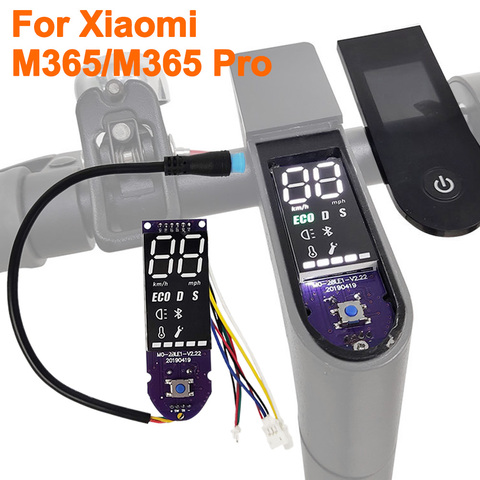 Mise à niveau du tableau de bord M365 Pro pour Xiaomi M365 Scooter BT Circuit imprimé avec couvercle d'écran pour accessoires Xiaomi M365 Scooter M365 Pro ► Photo 1/6