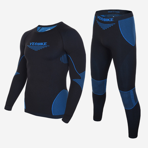 Long Johns hommes 2022 nouveau hiver bambou fibre sport sous-vêtement thermique ensemble coupe-vent chaud Thermo sous-vêtements séchage rapide costume pour hommes ► Photo 1/6