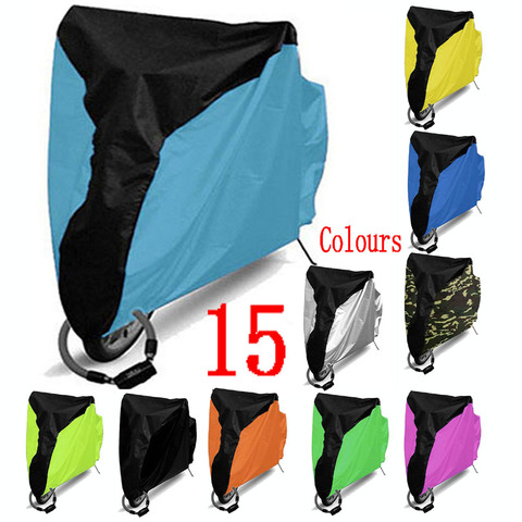 Vélo imperméable couverture extérieure Portable Scooter vélo moto pluie couverture anti-poussière vélo protéger vitesse vélo accessoires de vélo ► Photo 1/6