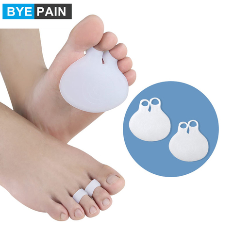 1 paire BYEPAIN coussinets métatarsiens-boule de pieds coussins semelles avant-pied pour le soutien métatarsien et le soulagement de la douleur au pied ► Photo 1/6