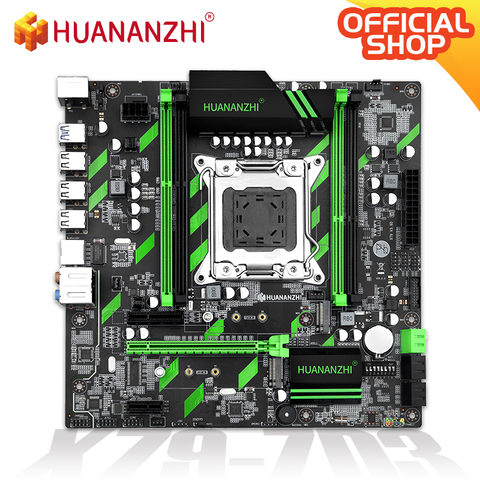 Huanzhi-carte mère X79 ZD3 X79, LGA2011 M-ATX SATA3, avec port usb 3.0, 16X NVME NGFF M.2, carte SSD REG ECC RAM Xeon e2/V1/V2CPU ► Photo 1/2