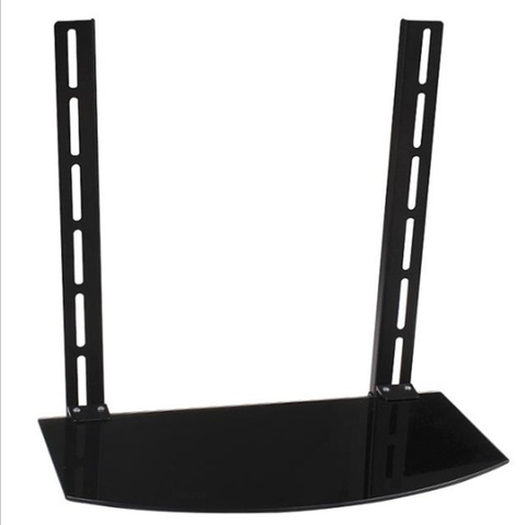 Support DVD routeur Support plateau TV montage accessoire DVD décodeur AV TV étagère DVD cintre WH320 ► Photo 1/6