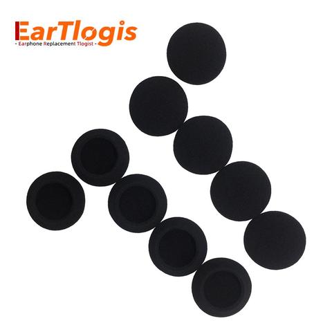 EarTlogis Éponge Coussinets D'oreille De Remplacement pour Sennheiser PC230 PC8 PC-230 PC-8 USB Casque Pièces Mousse Couverture Earbud Pointe Oreiller ► Photo 1/6