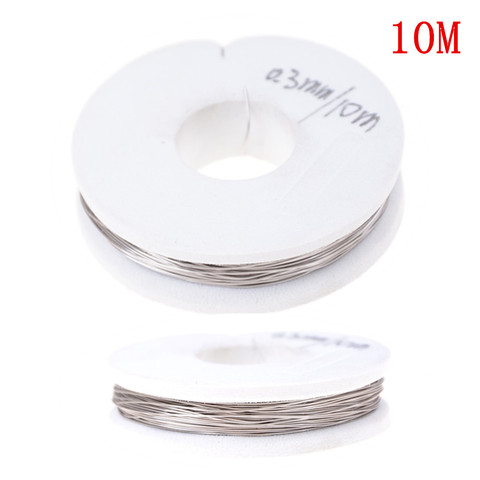 10M Nichrome électronique chauffage bobines bobine préfaite pour haute densité atomiseur fil diamètre 0.3mm ► Photo 1/6