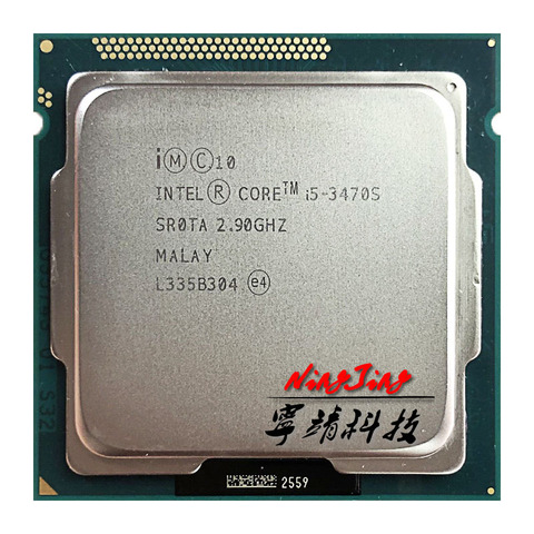 Processeur Intel Core i5-3470S i5 3470S, Quad Core 2.9 processeur d'unité centrale GHz, 6M, 65W, LGA 1155 ► Photo 1/1