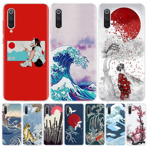 Tokyo Art japonais coque de téléphone pour Xiaomi Redmi Note 9S 8T 8 7 8A 7 7A 6A 4X S2 MI 10 9 8 CC9 Lite F1 Pro mode couverture Capa ► Photo 1/6