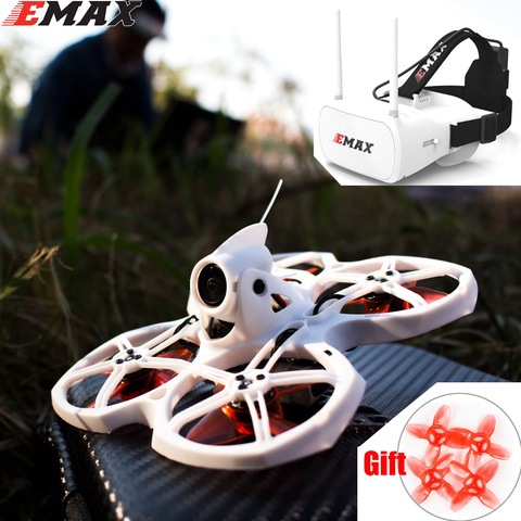 Emax Tinyhawk S II intérieur FPV Drone de course avec F4 16000KV Nano2 caméra et LED soutien 1/2S batterie 5.8G FPV lunettes RC avion ► Photo 1/6