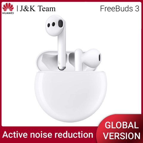 Huawei – écouteurs sans fil Freebuds 3, Version globale, suppression du bruit actif, Bluetooth 5.1, basses, capteur d'os ► Photo 1/6