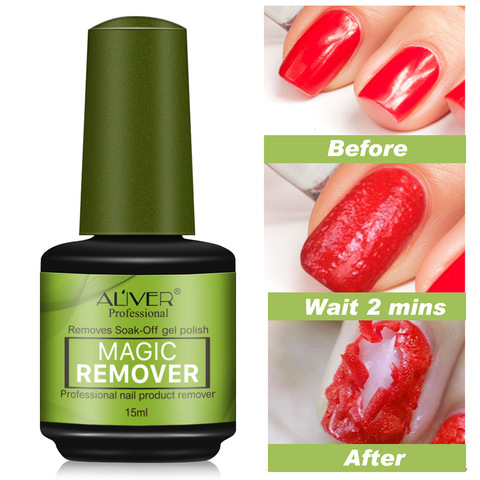 Dissolvant magique de vernis à ongles en Gel, séchage rapide, séchage rapide UV, 15ml, livraison directe ► Photo 1/3