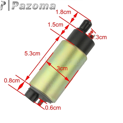 Pompe à carburant d'admission 30mm, pour Yamaha YZF R15 YZF R125 FZ1 FZ6 YBR 125 250 WR 250X ZIF 125 C3 SMR450 ► Photo 1/6