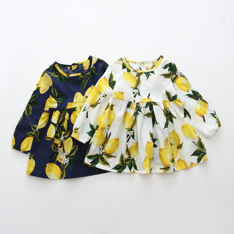 3 à 7 ans printemps été coton fille robe à manches longues enfants robe à pois enfants robes pour filles mode filles vêtements ► Photo 1/6