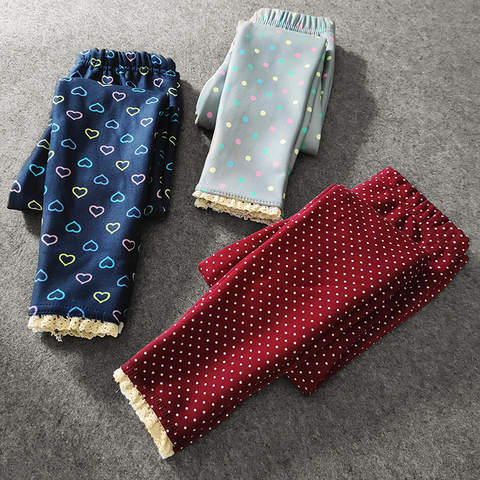 Enfants épaissir Leggings filles automne hiver Plus velours pantalon bébé filles garçons pantalon Infantil 2022 vêtements pour enfants ► Photo 1/6