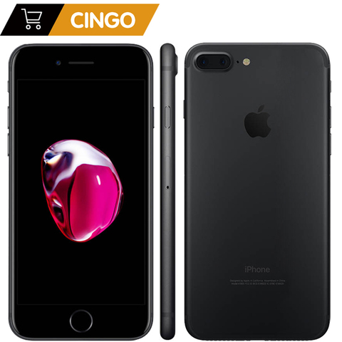 Apple iPhone 7 Plus 3GB RAM 32/128GB/256GB IOS téléphone portable LTE 12.0MP caméra Apple Quad-Core empreinte digitale 12MP 2910mA ► Photo 1/6