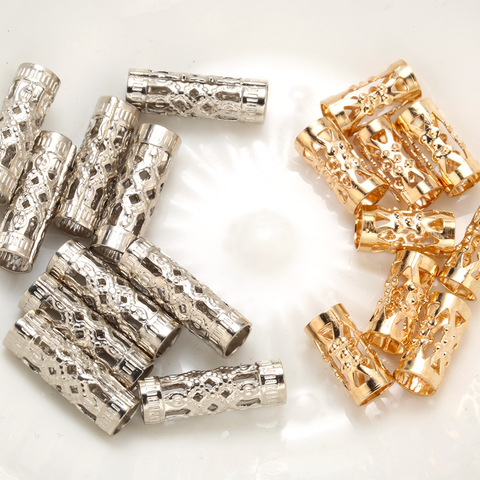 50 pièces creux elegnat connecteurs bracelet entretoise perle pour la fabrication de bijoux entretoises de haute qualité accessoires de bricolage ► Photo 1/6