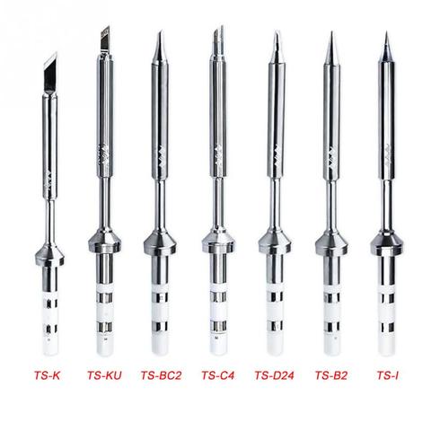 Pointes de fer à souder, remplacement spécifique TS100, 7 Types, accessoire de soudage, 1 pièce ► Photo 1/6