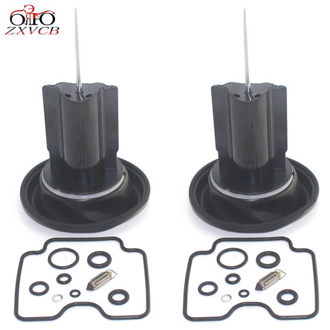 2SET for XVS 1100 Drag Star 1999-2007 XVS1100 Plunger diaphragm parts of motorcycle carburetor repair kit ► Photo 1/1