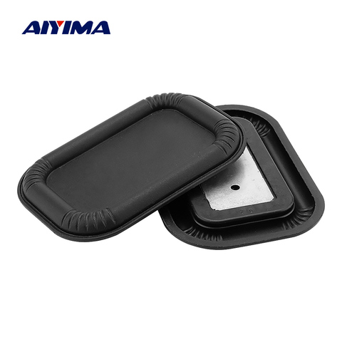 AIYIMA 2 pièces basse diaphragme passif radiateur haut-parleur accessoires Vibration Membrane haut-parleur pièces de réparation 65x45mm bricolage Home cinéma ► Photo 1/6