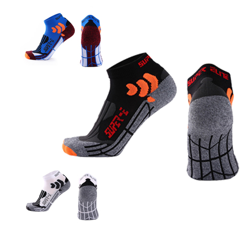 Nouvelles chaussettes de Compression chaussettes de course Sports professionnels chaussettes de plein air à séchage rapide chaussettes de sport athlétiques chaussettes Tube courtes pour hommes ► Photo 1/6