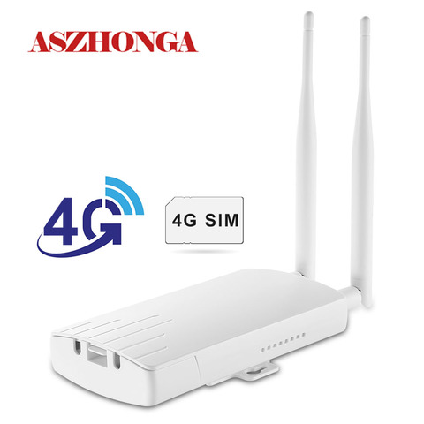 Routeur de carte SIM sans fil 3G 4G pour caméra Wifi 2.4G, répéteur 5dbi antternna 802.11b, extension Wi-Fi GSM/WCDMA/FDD-LTE/TDD-LTE, 2 pièces ► Photo 1/6