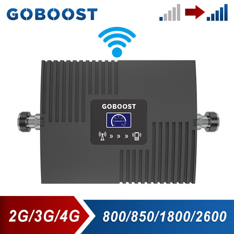 GOBOOST – amplificateur de Signal 2G/3G/850 LTE 800/1800/2600 MHz pour réseau de téléphonie Mobile B5/B20/B3/B7, répéteur à bande unique ► Photo 1/6