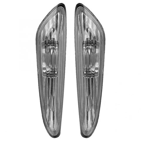 Couvercle de lampe latérale pour clignotant, pour BMW E46 325i 325xi 330i 63137165915 – 63137165916, 1 paire ► Photo 1/6