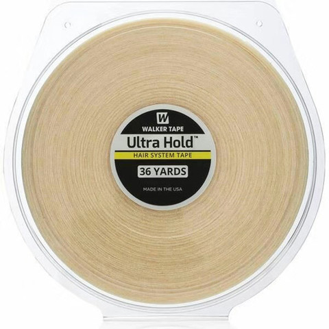 Ruban Ultra-latéral blanc, 36yards, 1 rouleau, bande forte Double face pour extensions de cheveux, toupet/perruque de dentelle ► Photo 1/5