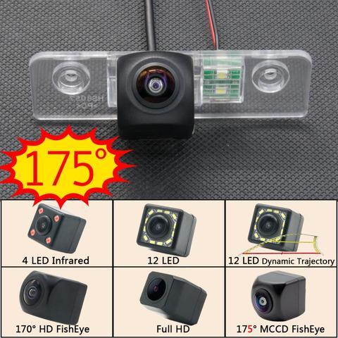 Fisheye – caméra de recul 175 degrés, 1080P, moniteur pour voiture Skoda Octavia MK1 MK2 II Octavia A5 et laure Octavia ► Photo 1/6