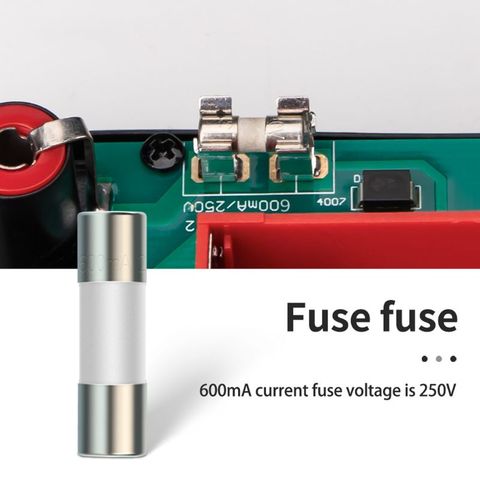 Fusible en céramique 20 pièces pour multimètre Instrument 600mA 10A fusible en céramique britannique 37MD ► Photo 1/5