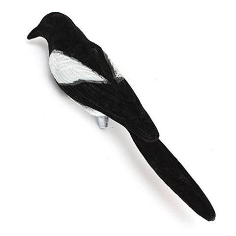 Décor de chasse espiègle | Corps réaliste, Magpie Decoy Vermin, décor de chasse déchanté ► Photo 1/6