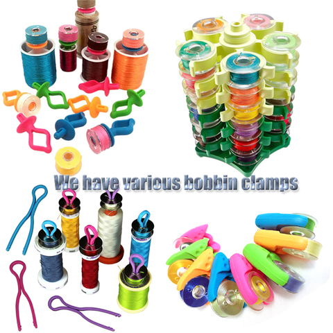 Empilable 'n Store broderie bobines tour de rangement pour 30 bobines couture couette canette ville canette porte canette pince ► Photo 1/6