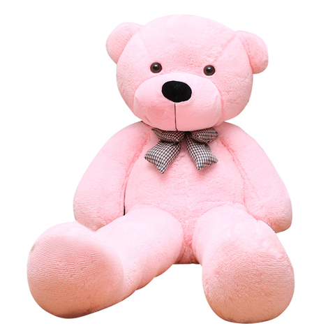 Ours en peluche géant jouets en peluche pour filles poupée en peluche doux grand non rembourré vide ours peau Semi-finition saint valentin cadeau pour les enfants ► Photo 1/1