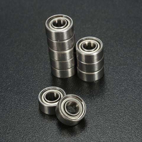 Roulements à billes miniatures 684ZZ 10 pièces/ensemble, 4x9x4mm/693ZZ 3x8x4mm 6700ZZ, moteur Quadcopter, roulement en acier ► Photo 1/6