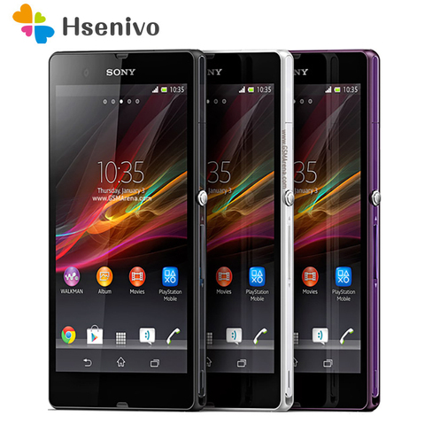 Sony Xperia Z remis à neuf-téléphone portable d'origine L36h C6603 3G & 4G 5.0 