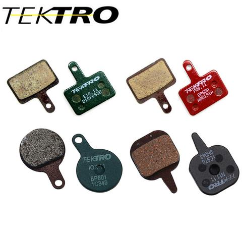 TEKTRO E10.11 P20.11 IOX.11 N11.11 plaquettes de frein vtt route pliable vélo plaquettes de frein à disque métal céramique composé plaquettes pour shimano ► Photo 1/6