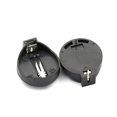 1x 5x 10x noir CR2025 CR2032 3V bouton pièce de monnaie batterie support de prise étui en gros ► Photo 1/2