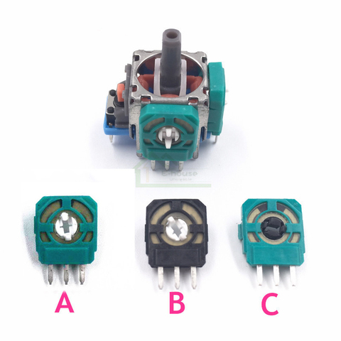 Potentiomètre de résistance d'axe analogique, 5 pièces, Joystick 3D, pour manette Playstation4 PS4, Micro-interrupteur analogique pour Xbox one ► Photo 1/4