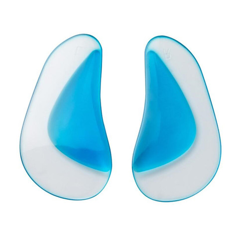 Semelles intérieures en Gel de Silicone, 1 paire, arc orthopédique, Support, plaque de pied, correcteur de pied plat, coussin de chaussure, soins des pieds ► Photo 1/6