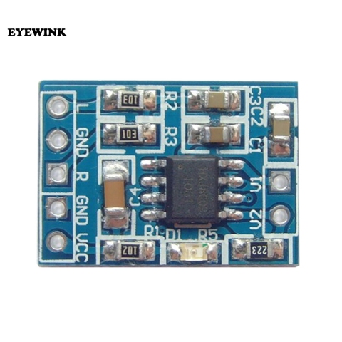 Carte amplificateur de puissance Audio Super Mini HXJ8002, Mono canal, Module d'amplificateurs vocaux à faible bruit 2.0-5.5V, remplace PAM8403 ► Photo 1/2