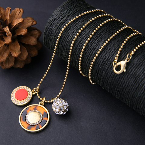 Kissme Unique gland pendentif collier pour femmes multi-choix collier liquidation vente mode bijoux accessoires en gros ► Photo 1/6