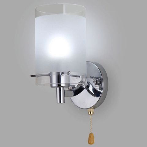 AC 85-265V E27 mur LED lumière moderne verre décoratif éclairage applique murale (sans ampoule) ► Photo 1/6