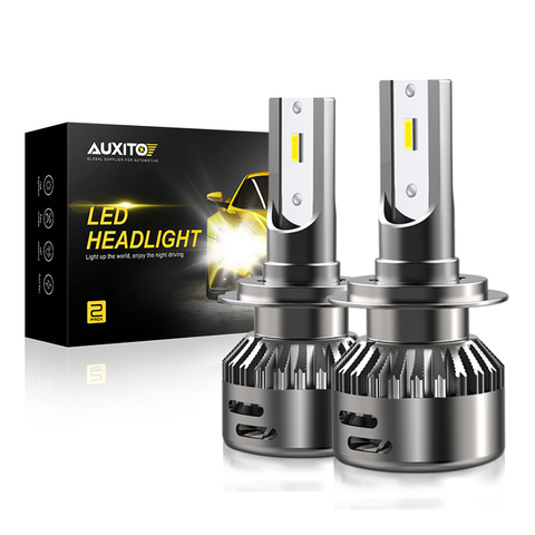 Ampoules de phares de voiture Canbus LED H7 48W, pour Mercedes W211, W203, W221, CL S, SLK, classe ML, H11, faisceau haut et bas, 2 pièces ► Photo 1/6