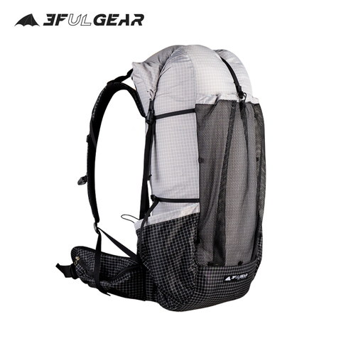 Sac à dos 3F UL GEAR QIDIAN PRO, ultra léger, 46 + 10l, 880g, pour l'extérieur, Sport, résistant à l'usure, Camping, voyage, étanche ► Photo 1/6