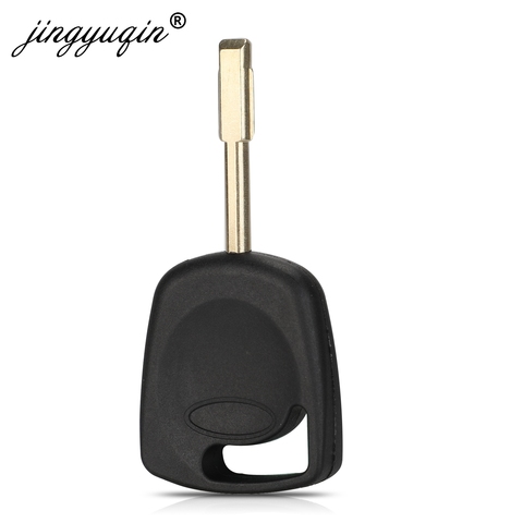 Jingyuqin-coque de clé vierge pour transpondeur, non gravé, pour Ford Focus, Mondeo, KA, Jaguar XJ8 Transit Connect, sans puce ► Photo 1/3