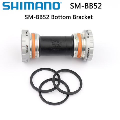 Shimano Deore-support inférieur de vtt, SM BB52, hollotech II VTT, 68/73mm, BB52 ► Photo 1/2