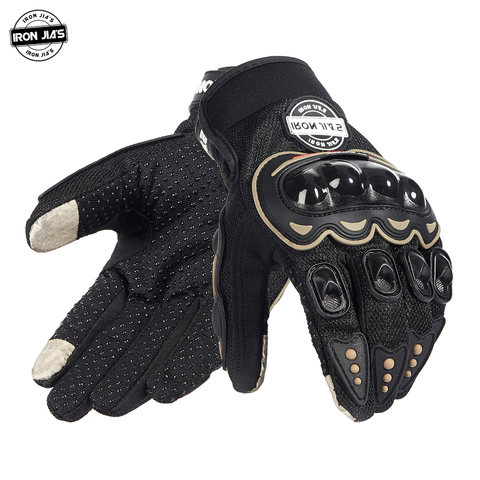 Nouveau Moto Gants Écran Tactile Respirant Portable De Protection Gants Guantes Moto Luvas Alpine Motocross Étoiles Gants Moto ► Photo 1/6