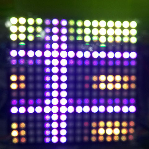 Écran Flexible à led, lumière de matrice, DC5V 16x16 WS2812B, 256 Pixels, panneau individuellement adressable ► Photo 1/6