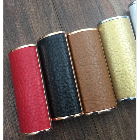 Briquet cuir, coque, cadre métallique, Protection générale du corps en plastique, couvercle, Bic, mode J6 étui à briquet ► Photo 1/6