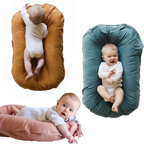 Lit de bébé en coton PP, berceau Portable pour nouveau-né, berceau pour enfants, garçons et filles, berceau de voyage pour bébé, 1 pièce ► Photo 1/6