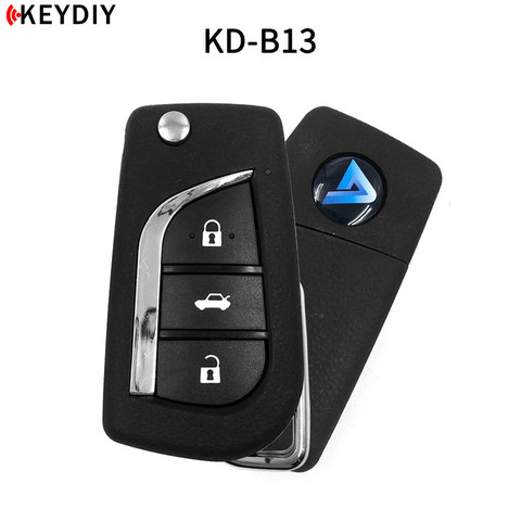 Clé télécommande KEYDIY série B B13/B13-2 + 1 pour programmateur de clé de voiture, 5 pièces/lot, pour Toyota Style KD-X2/URG200 ► Photo 1/4